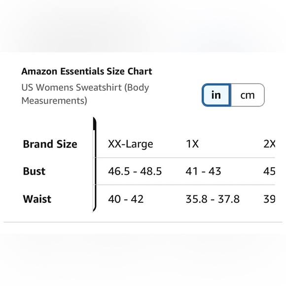 🆕 Amazon Essentials Women's Blue Quarter Length Zippered Fleece Jacket Size XXL - Picture 4 of 4